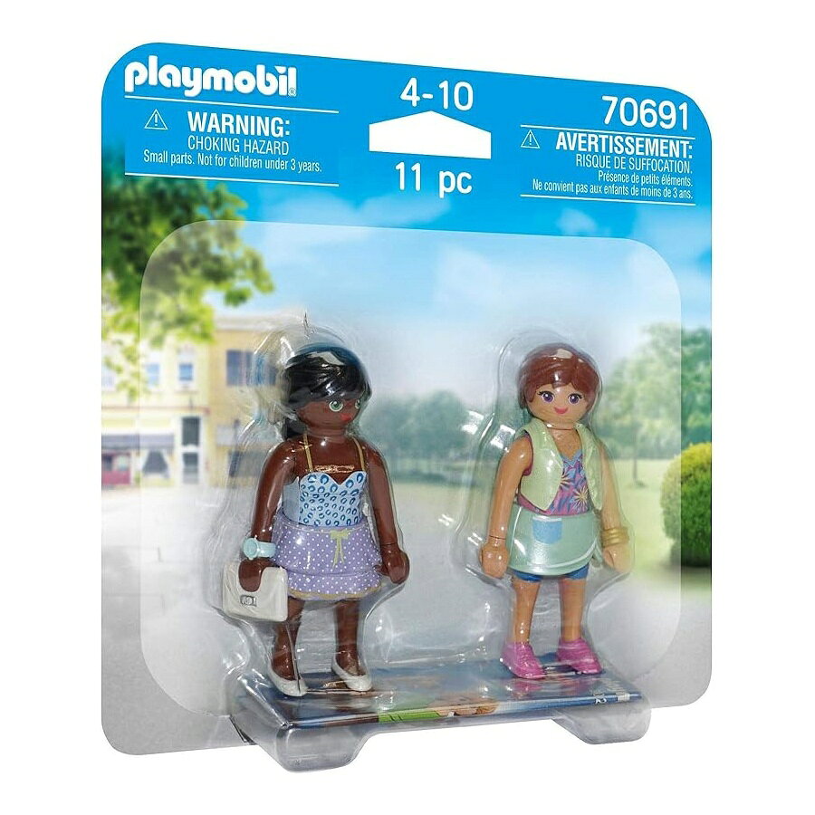 Rakuten - プレイモービル シティライフ 70691 デュオパック ショッピング 4歳からの女の子 PLAYMOBIL City Life 70691 DuoPack Shopping Girls from 4 Years