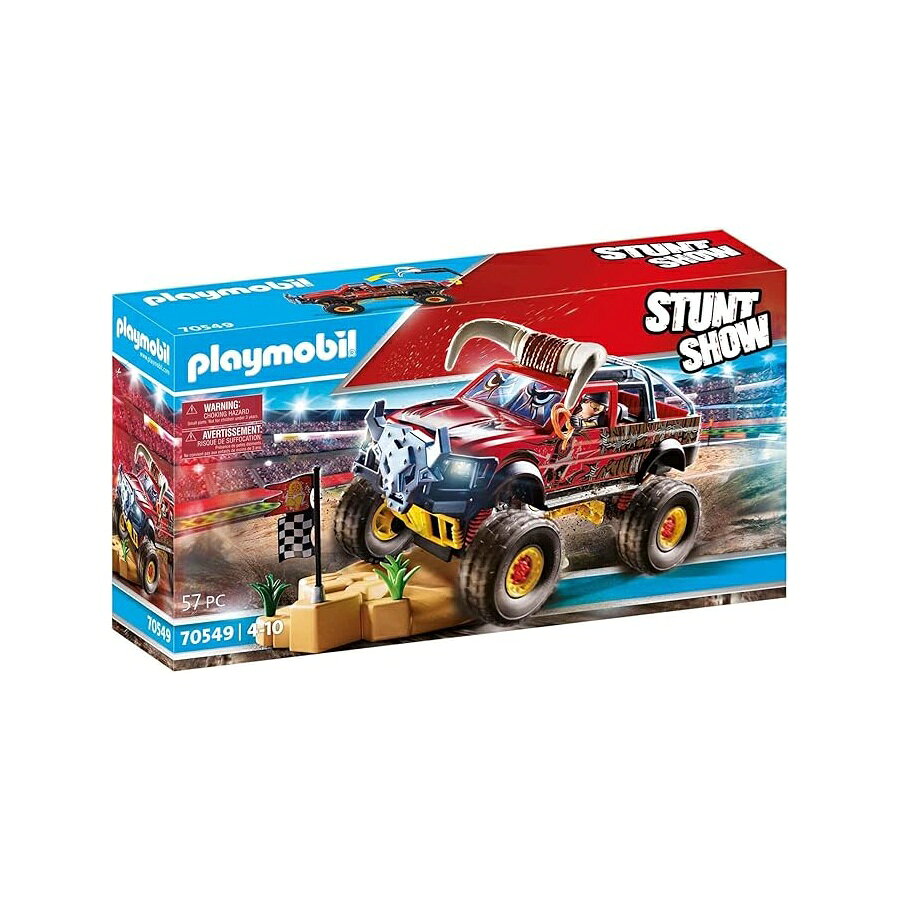 Rakuten - プレイモービル スタント ショー ブル モンスター トラック Playmobil Stunt Show Bull Monster Truck