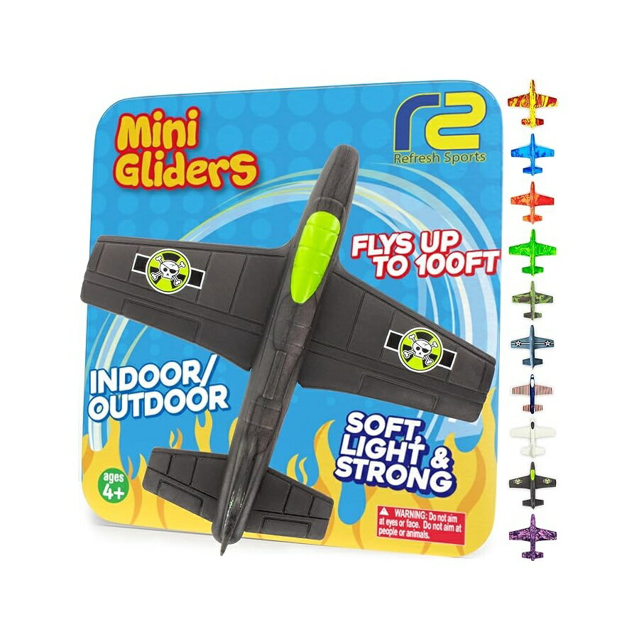 他の 人気商品 はこちら Toy Airplane For Kids - Summer Basket Stuffers for Kids - Durable EVA Foam Plane - Airplane Toy Stocking Stuffers - Small Gifts For Boys & Girls 2026 Foam Glider Plane - Fun Kid Glider Airplanes Toys子供用おもちゃの飛行機 - 子供用サマーバスケット詰め物 - 耐久性のあるEVAフォーム飛行機 - 飛行機のおもちゃのストッキング詰め物 - 男の子と女の子への小さなギフト 2026 フォームグライダー飛行機 - 楽しい子供用グライダー飛行機のおもちゃ発送までの目安5〜15日　営業日以内に発送※12月、連休等は物流が混雑し、遅延する場合がございます。予めご了承ください。 商　品　情　報 メーカー Refresh Sports 商品名（英語） Toy Airplane For Kids - Summer Basket Stuffers for Kids - Durable EVA Foam Plane - Airplane Toy Stocking Stuffers - Small Gifts For Boys & Girls 2026 Foam Glider Plane - Fun Kid Glider Airplanes Toys 商品名（翻訳） 子供用おもちゃの飛行機 - 子供用サマーバスケット詰め物 - 耐久性のあるEVAフォーム飛行機 - 飛行機のおもちゃのストッキング詰め物 - 男の子と女の子への小さなギフト 2026 フォームグライダー飛行機 - 楽しい子供用グライダー飛行機のおもちゃ 商品詳細 ・?????? & ???????????? ?????? ???????? ???????????? - 当社の飛行機は、独自の EVA (エチレンビニール) で標準を設定しています。アセテートコポリマー） 他では見られない泡。スポーツ保護パッドやジムのタイル床材での耐久性が認められているこのフォームは、磨耗、激しい衝撃、水による損傷に対する強度を保証します。これは単なる発泡スチロールの飛行機ではありません。それは品質とデザインの革新です。・?????????????? ???????? ?????? ???????? ?????? ???????? - 男の子も女の子も航空の喜びに火をつけてください。楽な飛行能力を備えた当社のグライダーは、公園や裏庭、さらには屋内でも友達同士で創造的な遊びの舞台を設定し、安全で魅力的な楽しみを保証します。・???????????????? ?????????? ?????????????????????? - 当社の EVA フォーム ミニ グライダーで空を飛びましょう。比類のない飛行時間のために設計されており、最大 100 フィートまで滑空します。完璧に重み付けされた設計により、何千回もの楽しいフライトが保証され、お子様が屋外で何時間も楽しむことが約束されます。・???????????????? ?????????????? ???????? - スクリーンから自由になり、アウトドアでリフレッシュ。私たちのグライダーは、新鮮な空気の中で何時間も体を動かして遊ぶことを奨励し、アウトドアアドベンチャーの単純な喜びを再燃させながら全体的な健康を促進します。柔らかい EVA フォームは軽量設計なので、屋内でも安全に遊ぶことができます。家にダメージを与える心配はありません。・?????????????????? ???? - Refresh Sports では、お客様の満足を最優先に考えています。当社のフレンドリーなカスタマー サービスは、お客様の懸念事項に対応するために常に待機しており、当社のグライダーで屋外および屋内の楽しみを探索する際のシームレスな体験を保証します。 ※メーカーより頂いた商品説明を翻訳しております。翻訳による差異はご了承ください。 ◆ 様々なギフトシーンにぴったりの商品を豊富に取り揃えております ◆ プレゼント　ギフト　クリスマス　母の日　父の日　記念日　誕生日　お誕生日　誕生日プレゼント　敬老の日　記念品　結婚記念日　メモリアルギフト　お祝い　出産祝い　結婚式　結婚祝い　御祝　披露宴　引き出物　引出物　ウェディングギフト　ブライダルギフト　景品　賞品　コンペ景品　ゴルフコンペ　粗品　お中元　御中元　お歳暮　御歳暮　残暑見舞い　引越し　引っ越し祝い　引越し祝い　贈答品　入園祝い　入学祝い　卒業祝い　成人式　就職祝い　昇進祝い　定年退職記念　還暦祝い　卒業記念品　内祝　お返し　お礼　御礼　お祝い返し