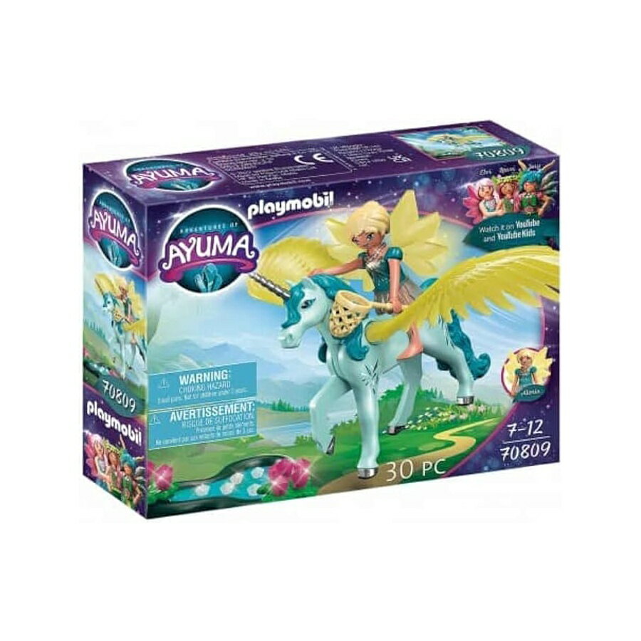 Rakuten - プレイモービル アユマの冒険 クリスタルの妖精とユニコーン Playmobil Adventures of Ayuma Crystal Fairy with Unicorn