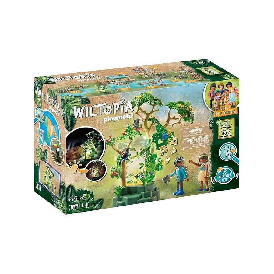 プレイモービル ウィルトピア レインフォレスト ナイト ライト Playmobil Wiltopia Rainforest Night Light