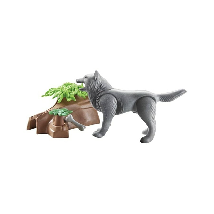 プレイモービル ウィルトピア オオカミ 動物フィギュア Playmobil Wiltopia Wolf Animal Figure