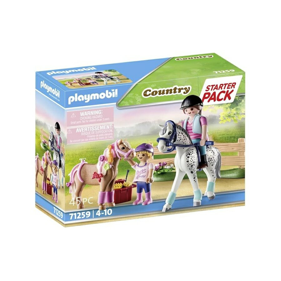Rakuten - プレイモービル スターター パック ホース ファーム Playmobil Starter Pack Horse Farm
