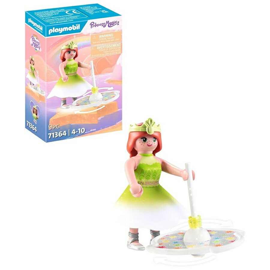 樂天商城 - プレイモービル レインボーこま with プリンセス Playmobil Rainbow Spinning Top with Princess