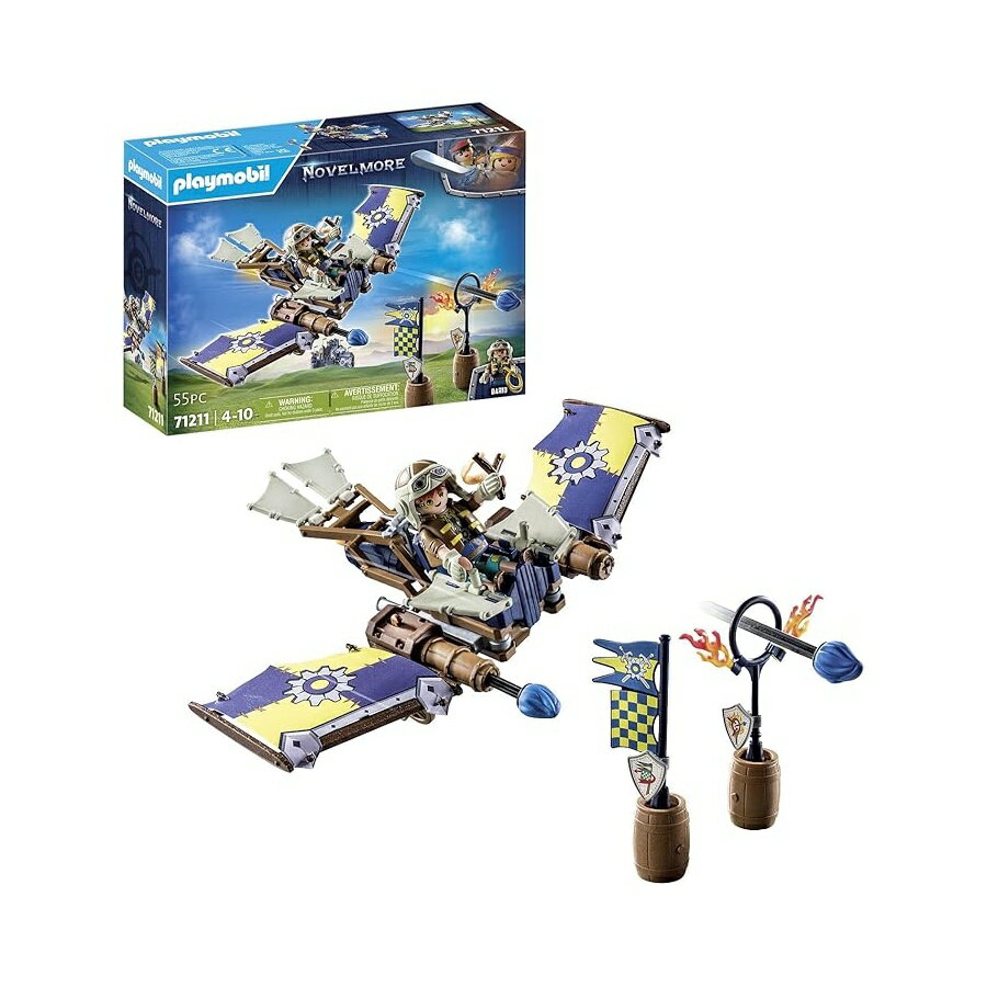 プレイモービル ノベルモア ダリオのグライダー Playmobil Novelmore Dario's Glider