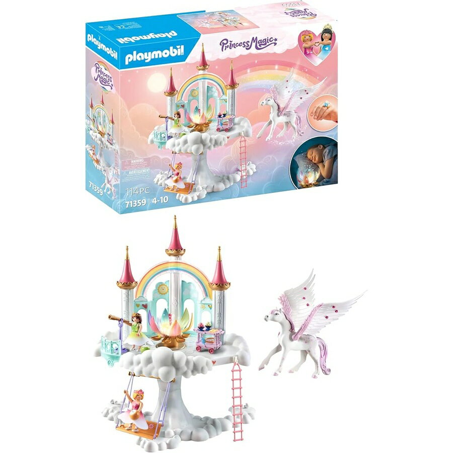 樂天商城 - プレイモービル 雲上の虹の城 Playmobil Rainbow Castle in the Clouds