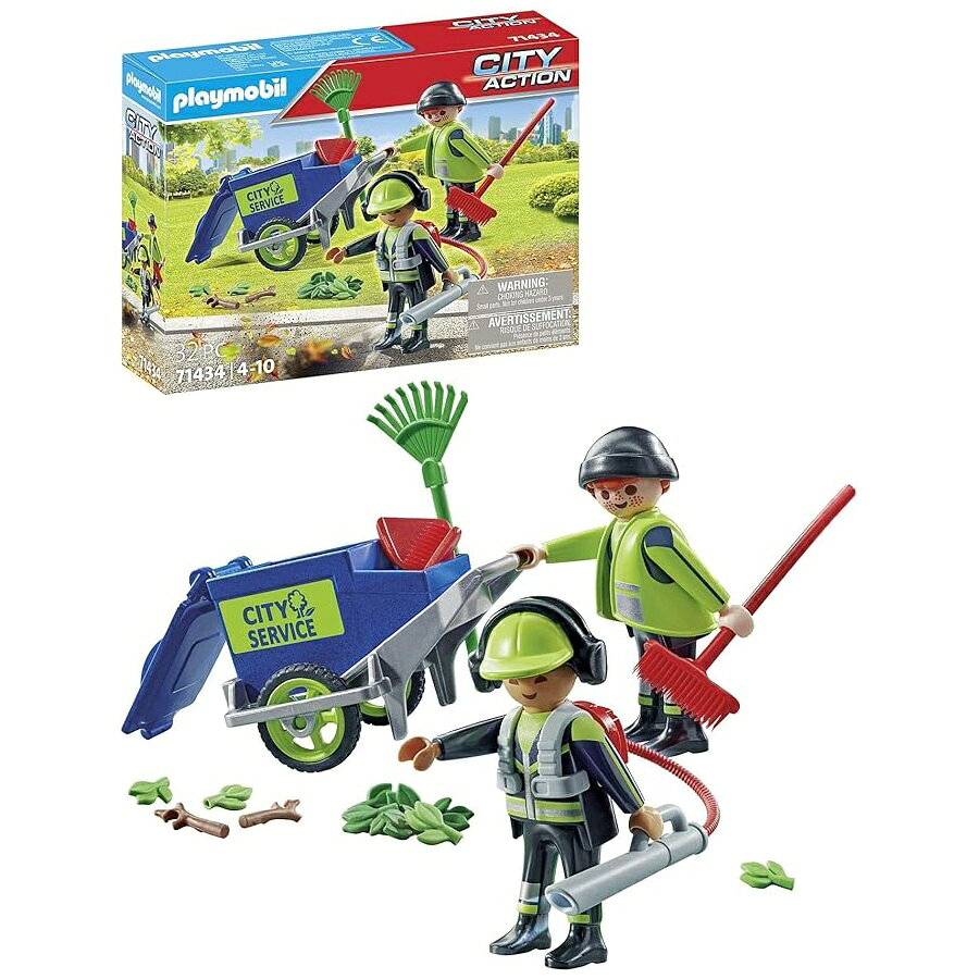 プレイモービル シティ アクション 71434 清掃チーム PLAYMOBIL City Action 71434 Cleaning Team