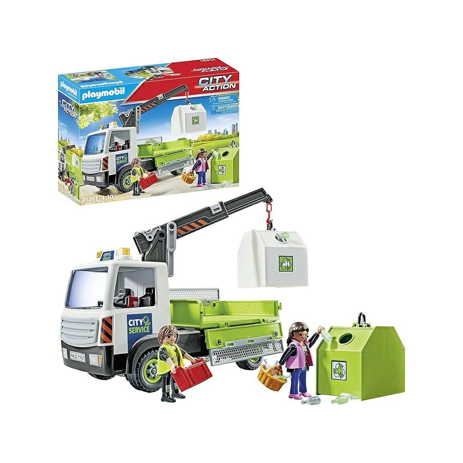 プレイモービル シティアクション 71431 トラック輸送箱 PLAYMOBIL City Action 71431 Truck Transport Bin