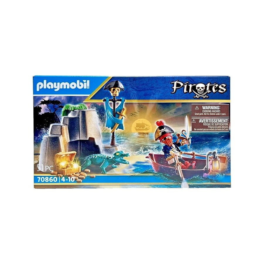 樂天商城 - PLAYMOBIL 70860 海賊の宝の隠れ家 PLAYMOBIL 70860 Pirates Treasure Hideout
