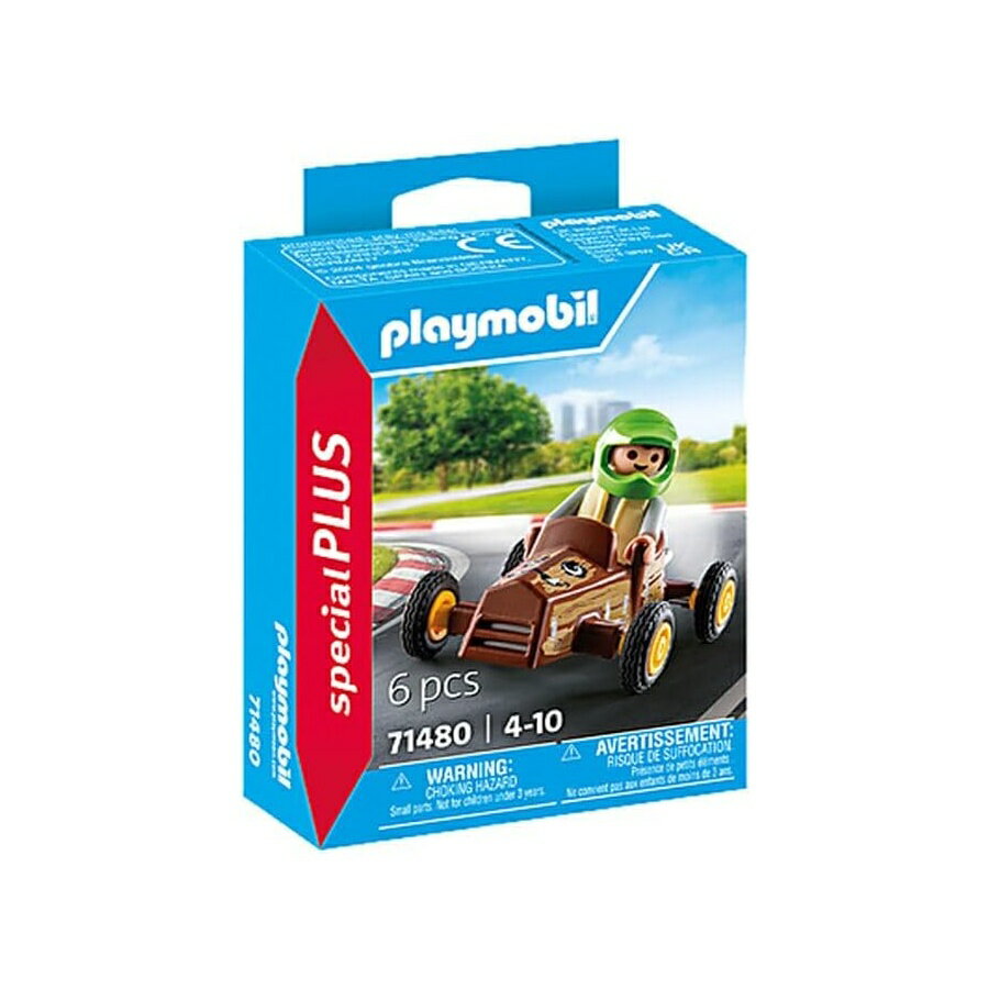 Rakuten - プレイモービル 71480 子供用カートカー Playmobil 71480 Child with Karting Car