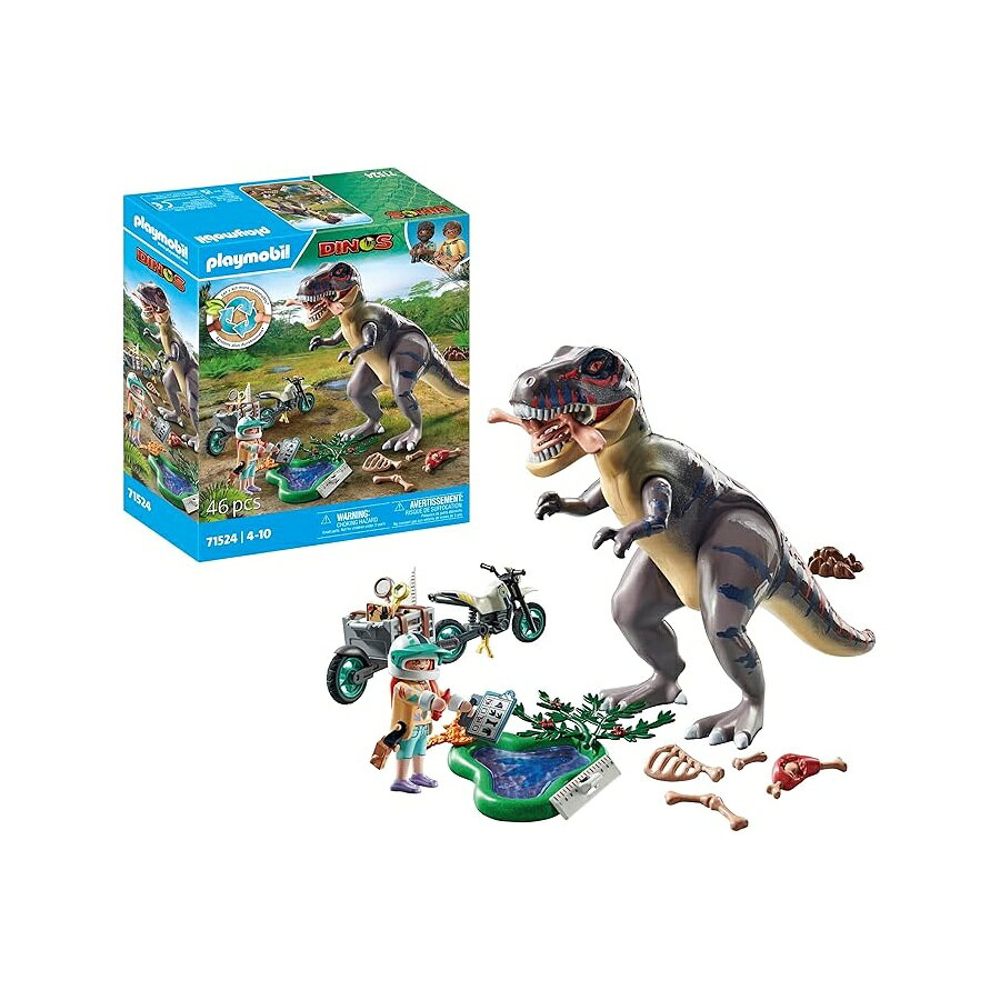 Rakuten - プレイモービル ディノス: T-レックス ハント Playmobil Dinos: T-Rex Hunt