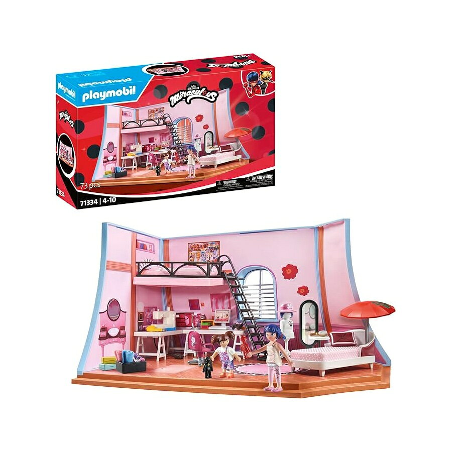 プレイモービル ミラキュラス: マリネットのロフト Playmobil Miraculous: Marinette's Loft
