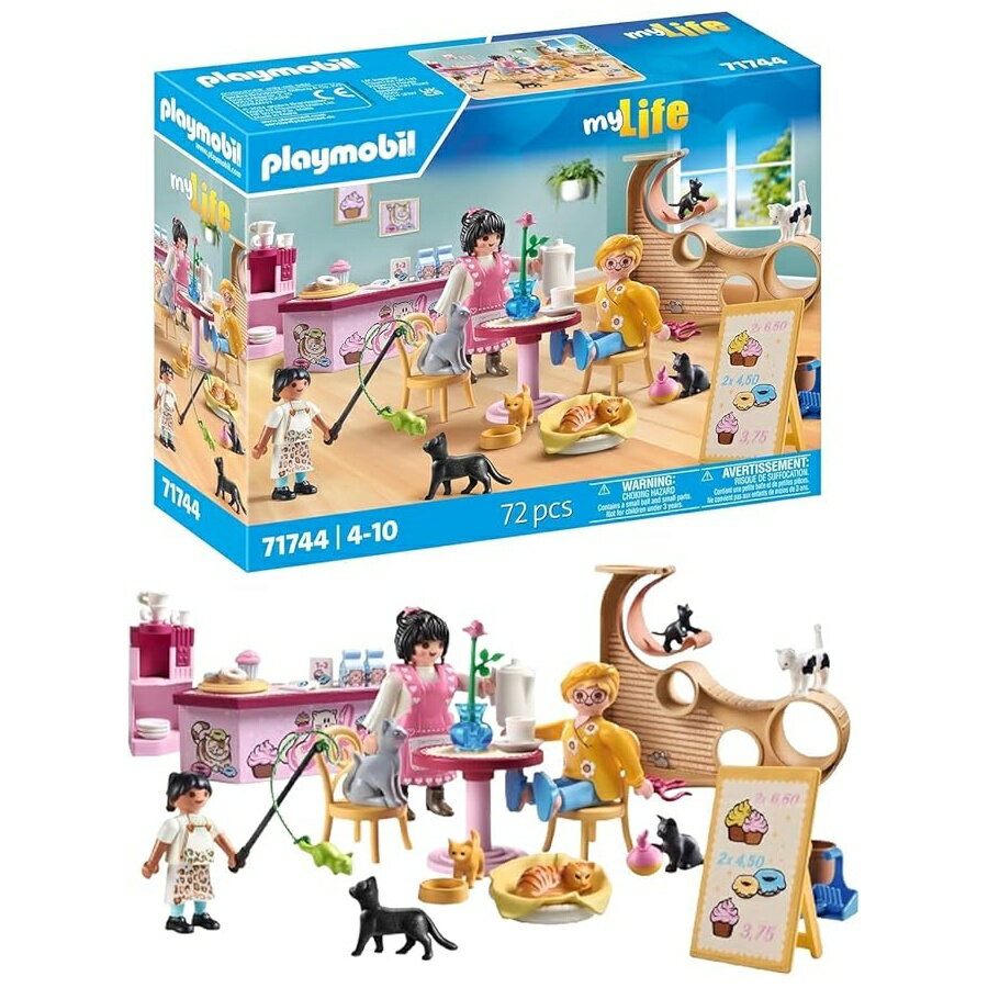 樂天商城 - プレイモービル キャット カフェ Playmobil Cat Caf?