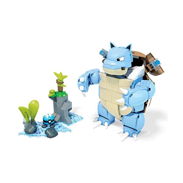 ポケモン ブロック おもちゃ メガブロック カメックス メガコンストラックス Mega Construx Pokemon Blastoise Building Set