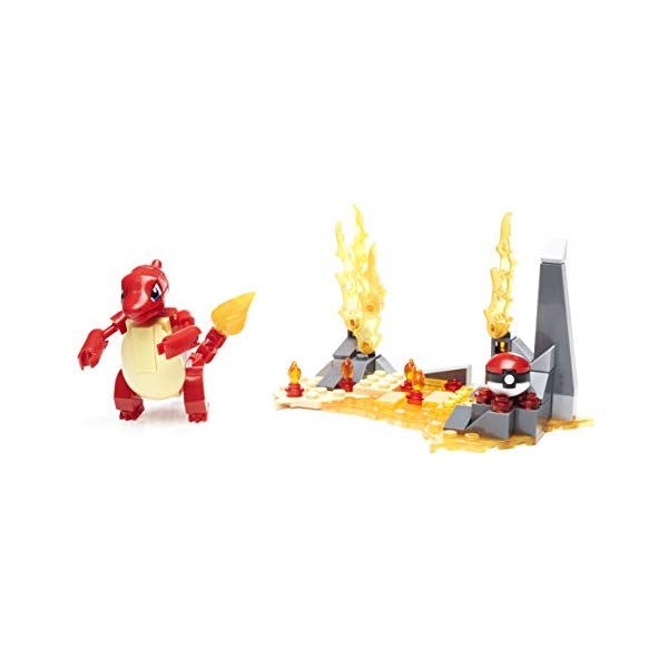 ポケモン ブロック おもちゃ メガブロック リザード メガコンストラックス Mega Construx Pokemon Charmeleon Pack