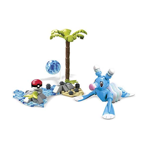 ポケモン ブロック おもちゃ メガブロック オシャマリ メガコンストラックス Mega Construx Pokemon Brionne Dom Building Set メーカー Mega Construx 商品名 Mega Construx Pokemon Brionne Dom Building Set パッケージサイズ(cm) 4.6 × 15.2 × 20.3 重量(g) 119 詳細 ・Buildable Brionne figure with articulated arms ・Buildable environment with Water-type details doubles as a display stand ・Includes buildable Poke Ball accessory ・Combine with other Pokemon construction sets from Mega Construx ・Build your Pokemon world, and Build Beyond! ■海外より直輸入品となりますので、外箱に小傷・破れ等がある場合がございます。 　本体には影響ございませんので、予めご容赦ください。 ■携帯からの注文の際【納期目安】が表示されない場合もございます。 　納期の表示が確認出来ない商品に関しましては、お手数ですが、PCページより【納期目安】の確認をお願いします。 　また、携帯からのご注文のお客様は携帯電話の受信設定（フィルター）を必ずご確認下さいますようお願いいたします。ポケモン ブロック おもちゃ メガブロック オシャマリ メガコンストラックス Mega Construx Pokemon Brionne Dom Building Set