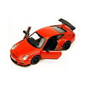 |VF 911 GT3 fJ[ _CLXg ͌^ ~jJ[ ObY [ԏj v[g CeA X[p[J[ Toysmith Porsche 911 GT3 RS Die Cast 1:36 Scale - Orange