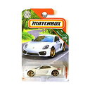 ポルシェ ケイマン マテル モデルカー ダイキャスト 模型 ミニカー グッズ 納車祝い プレゼント インテリア スーパーカー Matchbox Mattel Basic Die-Cast MBX Road Trip - Porsche Cayman (White)