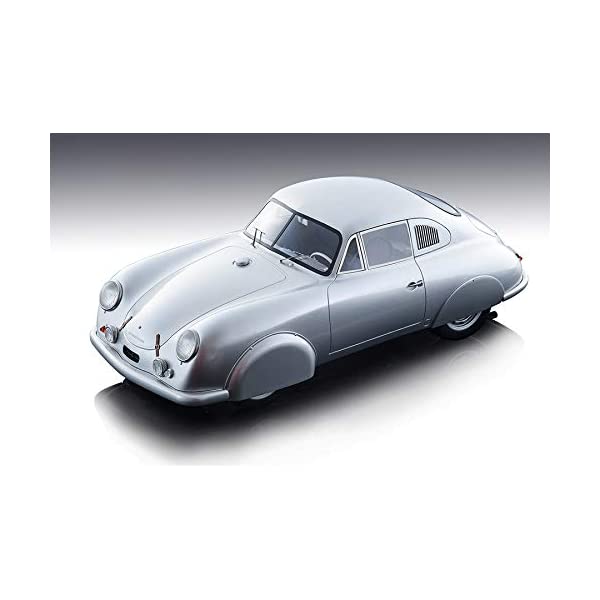 ポルシェ 356 モデルカー ダイキャスト 模型 ミニカー グッズ 納車祝い プレゼント インテリア スーパーカー 1951 Porsche 356 SL Street Version Silver Mythos Series Limited Edition to 80 Pieces Worldwide 1/18 Model Car by Tecnomodel TM18-95 D