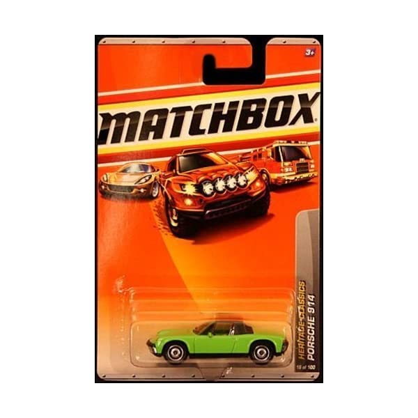 ポルシェ 914 モデルカー ダイキャスト 模型 ミニカー グッズ 納車祝い プレゼント インテリア スーパーカー Matchbox 2010 Porsche 914 # 16/100, Heritage Classics 1:64 Scale.