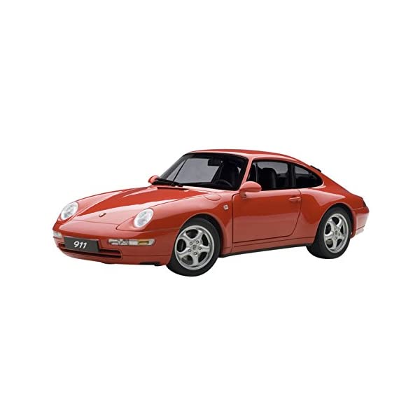 ポルシェ 993 カレラ オートアート モデルカー ダイキャスト 模型 ミニカー グッズ 納車祝い プレゼント インテリア スーパーカー AUTOart 78132 1/18 - Millennium: Porsche 993 Carrera 1995, Red