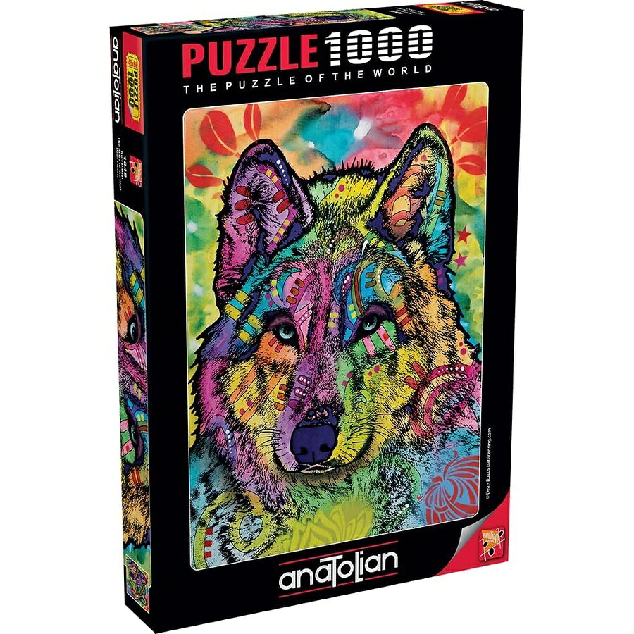 i-selectionのジグソーパズル アート インテリア アナトリア 狼の凝視 1000ピース #1048 Anatolian Puzzle The Stare of The Wolf 1000 Piece Jigsaw Puzzle #1048｜アングル2