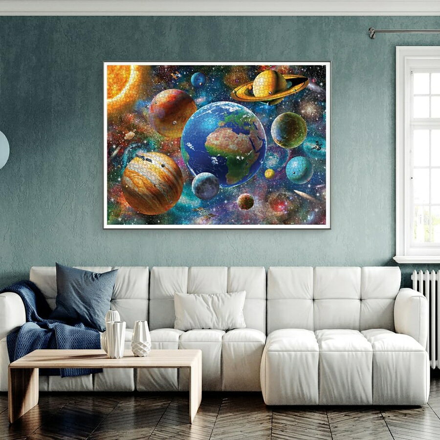 i-selectionのジグソーパズル アート インテリア アナトリア 太陽系 4000ピース 5200 Anatolian Puzzle The Solar System 4000 Piece Jigsaw Puzzle 5200｜アングル3