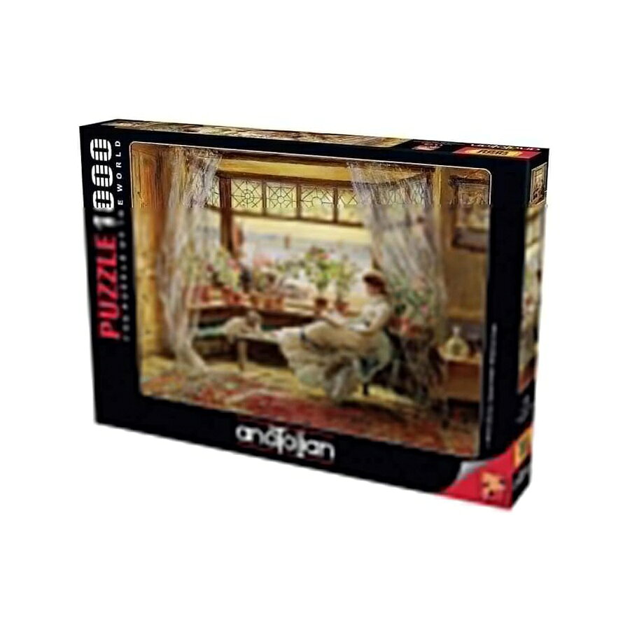 ジグソーパズル アート インテリア アナトリア 窓辺で読書 1000ピース #1175 Anatolian Puzzle Reading by The Window 1000 Piece Puzzle #1175