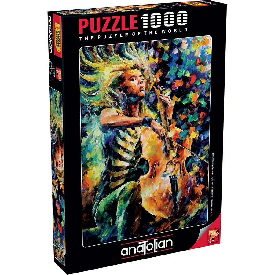 i-selectionのジグソーパズル アート インテリア アナトリア 素晴らしいチェリスト 1000ピース #1108 Anatolian Puzzle Fabolous Cellist 1000 Piece Jigsaw Puzzle #1108｜アングル2