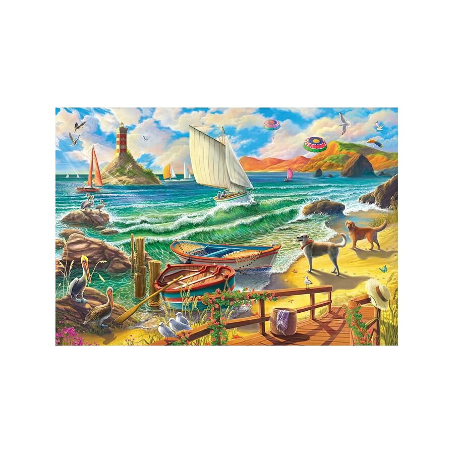 他の ジグソーパズル はこちら Anatolian Puzzle - The Seashore View, 500 Piece Jigsaw Puzzle, 3628アナトリア パズル - 海岸ビュー、500ピース ジグソーパズル、3628発送までの目安5〜15日　営業日以内に発送※12月、連休等は物流が混雑し、遅延する場合がございます。予めご了承ください。 商　品　情　報 メーカー Anatolian 商品名（英語） Anatolian Puzzle - The Seashore View, 500 Piece Jigsaw Puzzle, 3628 商品名（翻訳） アナトリア パズル - 海岸ビュー、500ピース ジグソーパズル、3628 商品詳細 ・【エッジピースの数】短辺の隅から隅まで20個、長辺の隅から隅まで25個あります。つまり、4つのコーナーと合計90個のエッジピースがあります。・【完成パズルサイズ】楽しく完成した後の500パズルのサイズは19x13インチ(48x33cm)です。・【欠落ピース】欠落ピースがある場合は、メーカーにより無料の欠落ピースサポートが提供されます。・【生産地】メイドイントゥルキエ・ 【スタンド】ボックスに付属の段ボール製スタンドを使用すると、ビジュアルボックスの蓋を縦/横に配置できます。 ※メーカーより頂いた商品説明を翻訳しております。翻訳による差異はご了承ください。 ◆ 様々なギフトシーンにぴったりの商品を豊富に取り揃えております ◆ プレゼント　ギフト　クリスマス　母の日　父の日　記念日　誕生日　お誕生日　誕生日プレゼント　敬老の日　記念品　結婚記念日　メモリアルギフト　お祝い　出産祝い　結婚式　結婚祝い　御祝　披露宴　引き出物　引出物　ウェディングギフト　ブライダルギフト　景品　賞品　コンペ景品　ゴルフコンペ　粗品　お中元　御中元　お歳暮　御歳暮　残暑見舞い　引越し　引っ越し祝い　引越し祝い　贈答品　入園祝い　入学祝い　卒業祝い　成人式　就職祝い　昇進祝い　定年退職記念　還暦祝い　卒業記念品　内祝　お返し　お礼　御礼　お祝い返し