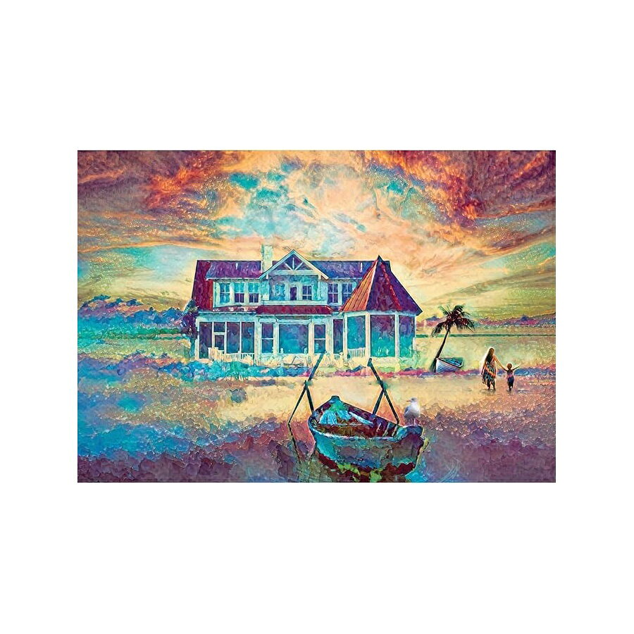 ジグソーパズル アート インテリア アナトリア ヤシの島 500ピース #3626 Anatolian Puzzle Isle of Palms 500 Piece Jigsaw Puzzle #3626