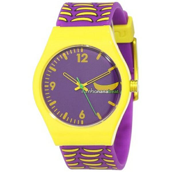 ルンバタイム RumbaTime レディース 腕時計 時計 RumbaTime Women's 11774 Delancey Bananabeat Multicolor Modern Stylish Analog Watch