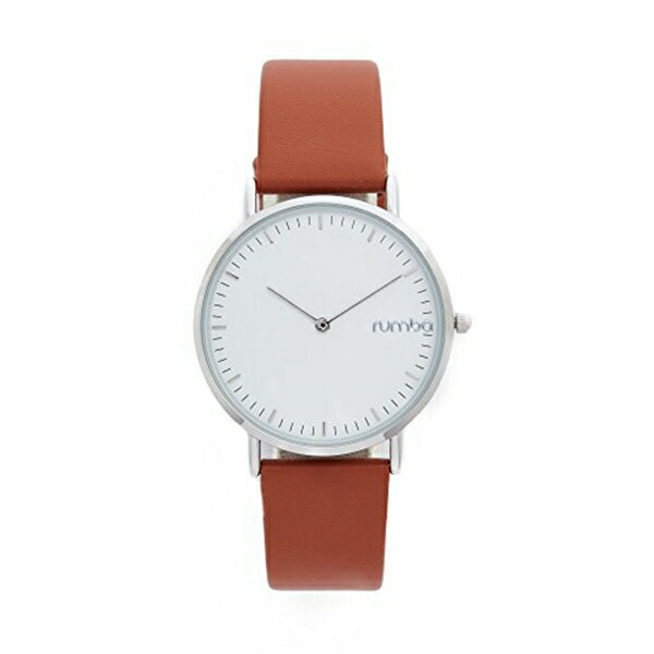 ルンバタイム RumbaTime レディース 腕時計 時計 RumbaTime Women's 'SoHo Leather Hazelnut' Quartz Metal and Leather Casual Watch, Color:Brown (Model: 24715)