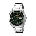 セイコー SEIKO 腕時計 ウォッチ メンズ 男性用 SNKM97 Seiko Men's SNKM97 Analog Green Dial Automatic Silver Stainless Steel Watch