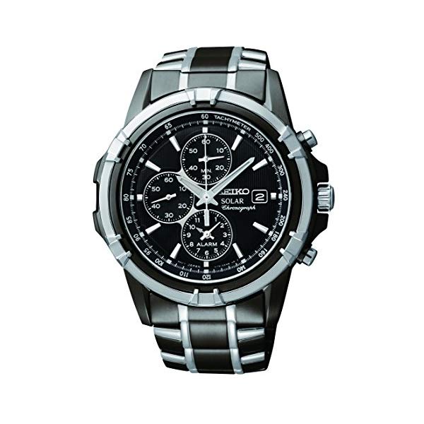 セイコー 腕時計メンズ 時計 男性用 ウォッチ ソーラー Seiko Men 039 s SSC143 Stainless Steel Solar Watch with Link Bracelet