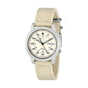 セイコー SEIKO 腕時計 ウォッチ メンズ 男性用 SNK803 Seiko Men 039 s SNK803 Seiko 5 Automatic Watch with Beige Canvas Strap