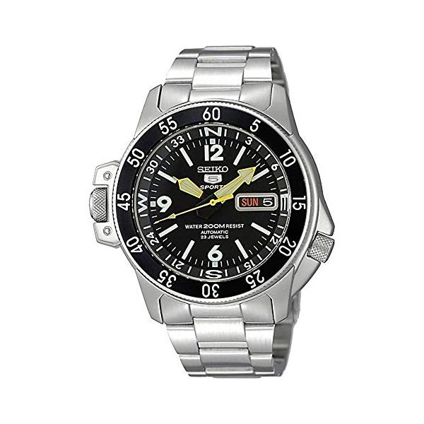 Cielo - セイコー SEIKO 腕時計 ウォッチ メンズ 男性用 SKZ211K1 Seiko Men's SKZ211K1 Five Sports Stainless Steel Automatic Watch