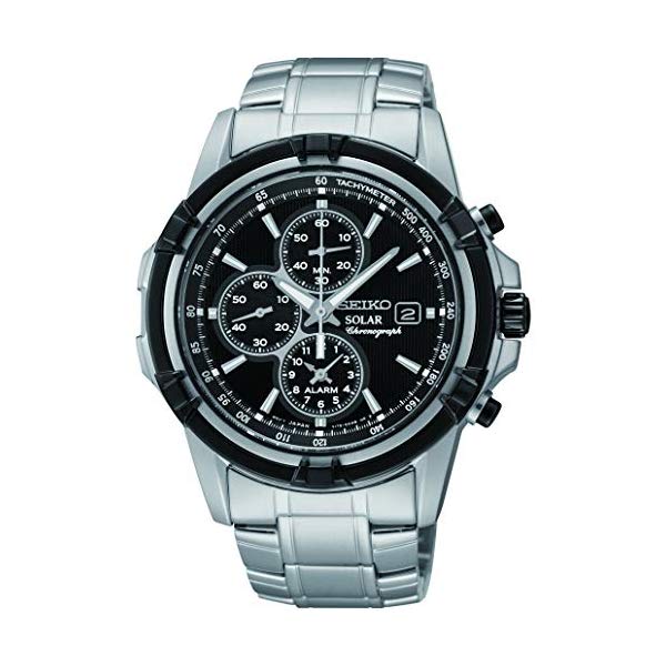 セイコー 腕時計 SEIKO SSC147P1 メンズ ウォッチ 男性用 SEIKO Men 039 s Chronograph Solar Powered Watch with Stainless Steel Strap SSC147P1