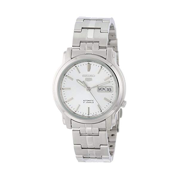 セイコー 腕時計 SEIKO SNKK65 メンズ ウォッチ 男性用 SEIKO Men's SNKK65 SEIKO 5 Automatic Stainless Steel Watch with Silver-Tone Dial