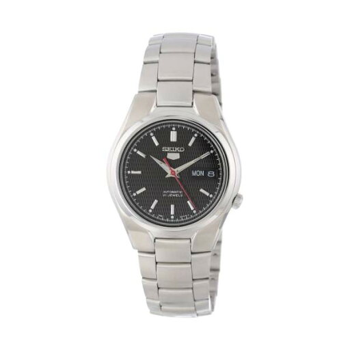 セイコー 腕時計 SEIKO SNK607 メンズ ウォッチ 男性用 SEIKO Men's SNK607 SEIKO 5 Automatic Black Dial Stainless-Steel Bracelet Watch セイコー 腕時計 SEIKO SNK607 メンズ ウォッチ 男性用 SEIKO Men's SNK607 SEIKO 5 Automatic Black Dial Stainless-Steel Bracelet Watch