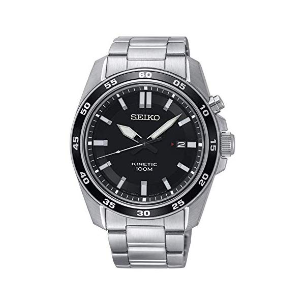 セイコー 腕時計 SEIKO SKA785P1 メンズ ウォッチ 男性用 SEIKO- SKA785P1 Mens Kinetic Watch With Stainless Steel Bracelet and Date Display