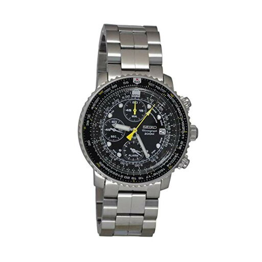 セイコー 腕時計 SEIKO SNA411P1 ウォッチ メンズ 男性用 SEIKO SNA411P1 Men's Pilot Watch Alarm Chronograph 100m WR SNA411 セイコー 腕時計 SEIKO SNA411P1 ウォッチ メンズ 男性用 SEIKO SNA411P1 Men's Pilot Watch Alarm Chronograph 100m WR SNA411