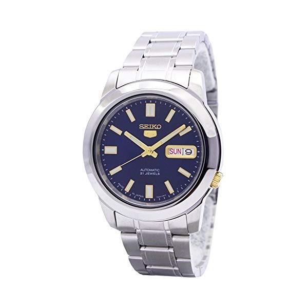 セイコー 腕時計 SEIKO SNKK11J1 ウォッチ SEIKO 5 Automatic Blue & Gold Dial Gents SNKK11J1