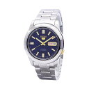 ZCR[ rv SEIKO SNKK11J1 EHb` SEIKO 5 Automatic Blue & Gold Dial Gents SNKK11J1