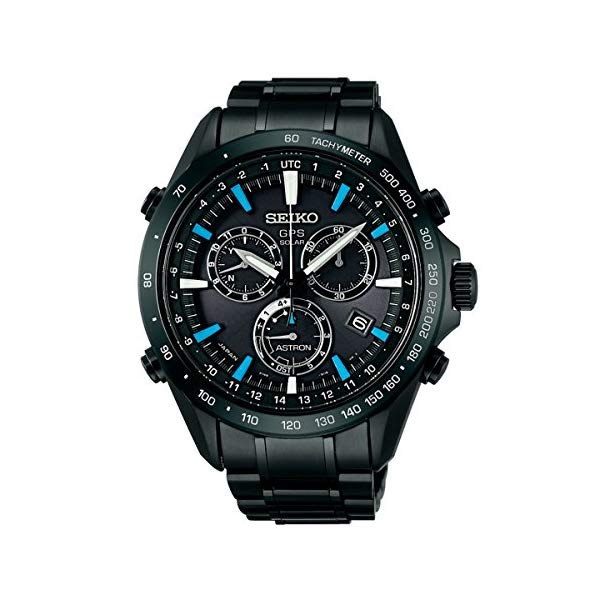 セイコー 腕時計 SEIKO SSE013 ウォッチ メンズ 男性用 SEIKO Solar SS Chronograph GPS Controlled Black Dial Men 039 s Watch SSE013