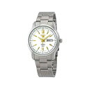 ZCR[ rv SEIKO SNKP15 EHb` Y jp SEIKO 5 SNKP15 K1 Silver with White Dial Men's Classic Automatic Analog Watch