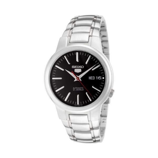 Other - セイコー 腕時計 SEIKO SNKA07 ウォッチ メンズ 男性用 SEIKO 5 Men's SNKA07 Automatic Black Dial Stainless Steel Watch
