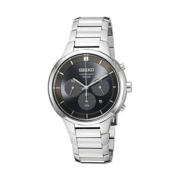 セイコー 腕時計 SEIKO SSC439 ウォッチ メンズ 男性用 SEIKO Men's SSC439 Chronograph Analog Display Japanese Quartz Silver Watch