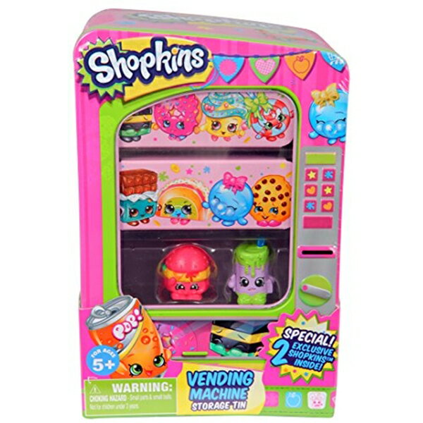 メーカーShopkins商品名Shopkins Vending Machineパッケージサイズ(cm)10.2 × 7.6 × 15.2重量(g)18143.7詳細・Includes 2 Exclusive Shopkins・Vending...