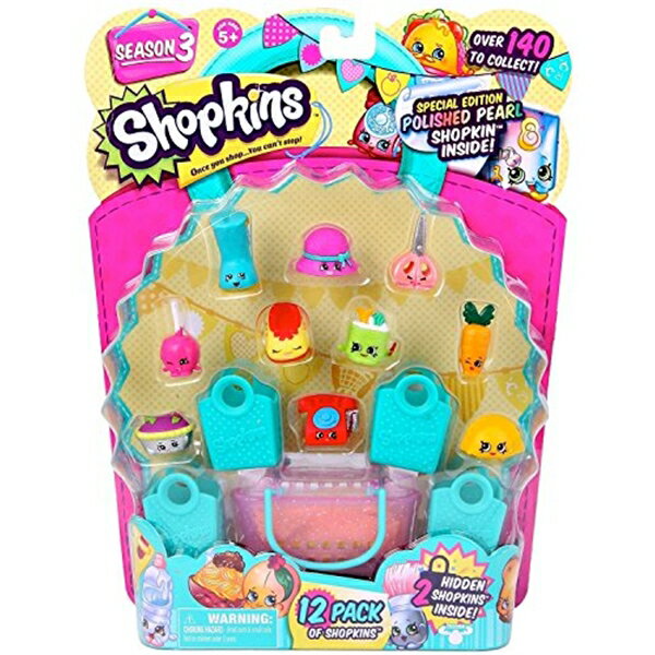 åץ  ͷ ɡ ե奢 Shopkins Season 3 (12-Pack) - Characters May Vary (Discontinued by manufacturer)